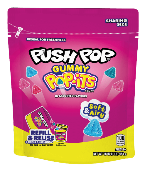 Push Pop® Gummy Pop-its Refill Bag